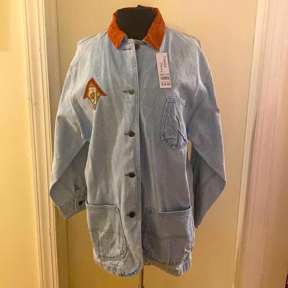 Decorative Denim Jacket🌻NWT